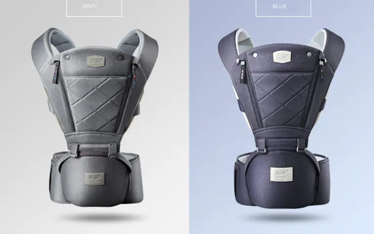Elegant Baby Carrier with Hip Seat