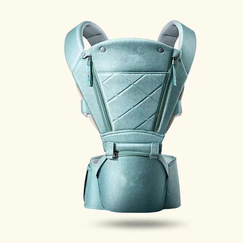 Elegant Baby Carrier with Hip Seat
