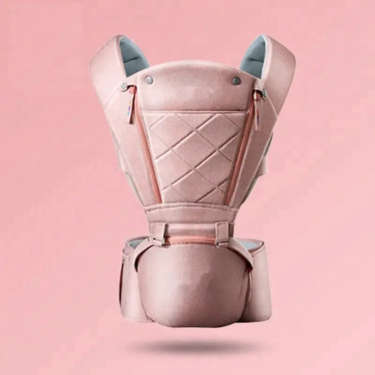 Elegant Baby Carrier with Hip Seat